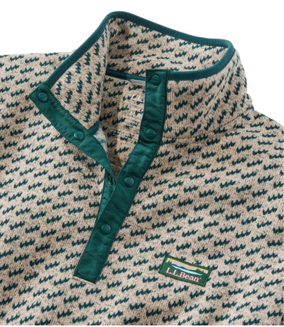 Men's L.L.Bean Sweater Fleece Pullover, Print | L.L.Bean near me