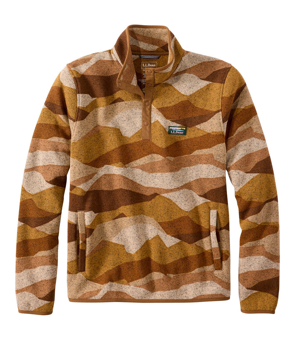 Men's L.L.Bean Sweater Fleece Pullover, Print | L.L.Bean near me - US 2624