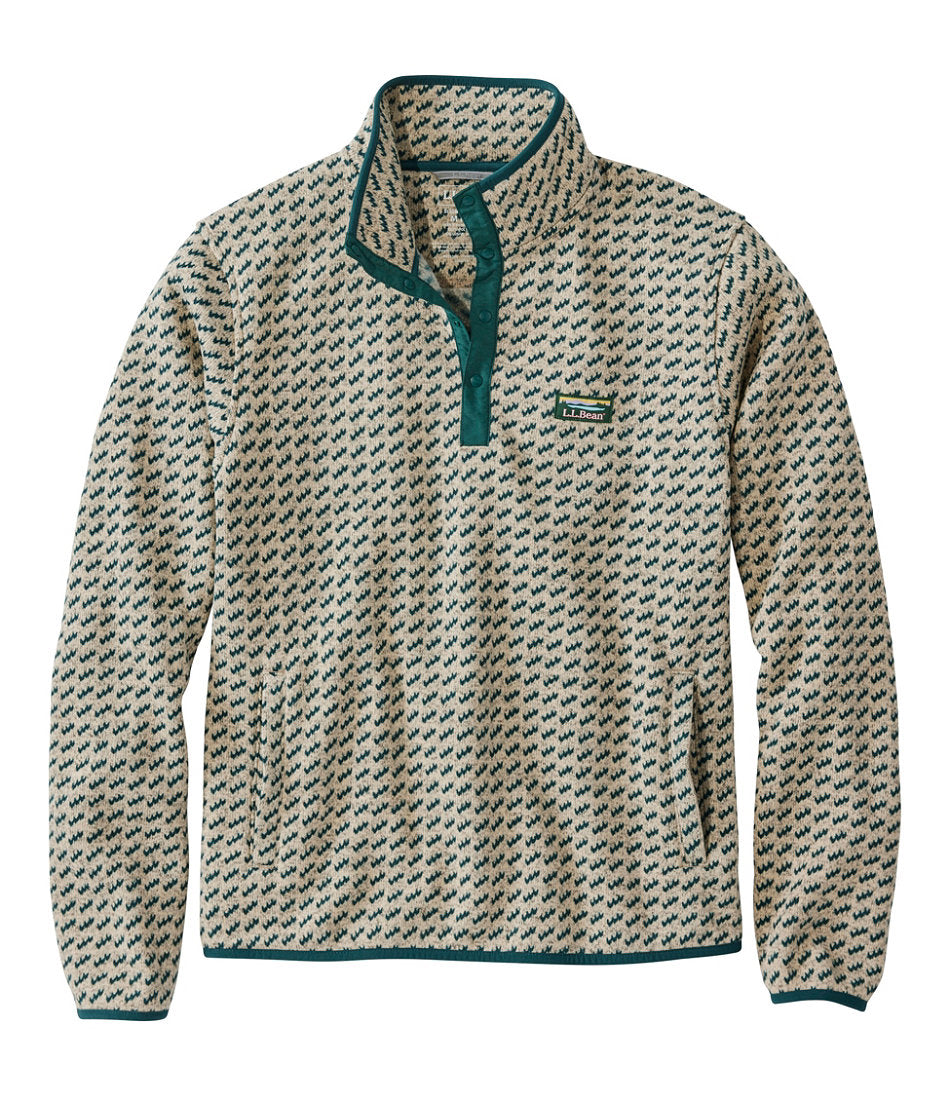 Men's L.L.Bean Sweater Fleece Pullover, Print | L.L.Bean near me - US 2624