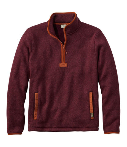 Men's Bean's Sweater Fleece Half-Zip Pullover | L.L.Bean discount
