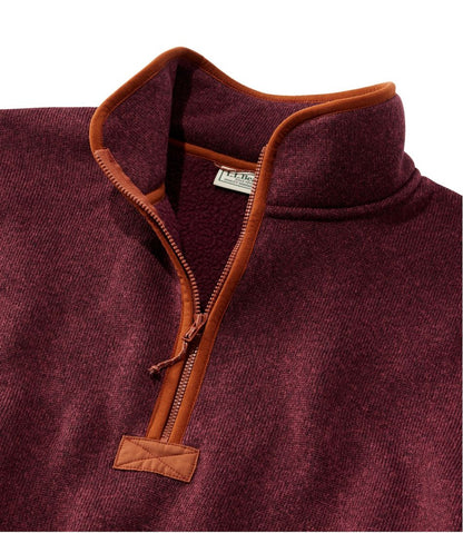 Men's Bean's Sweater Fleece Half-Zip Pullover | L.L.Bean discount