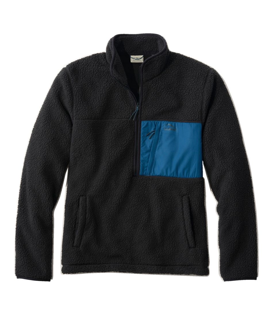 Men's Mountainside Fleece, Half-Zip | L.L.Bean outlet