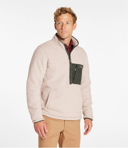 Men's Mountainside Fleece, Half-Zip | L.L.Bean outlet