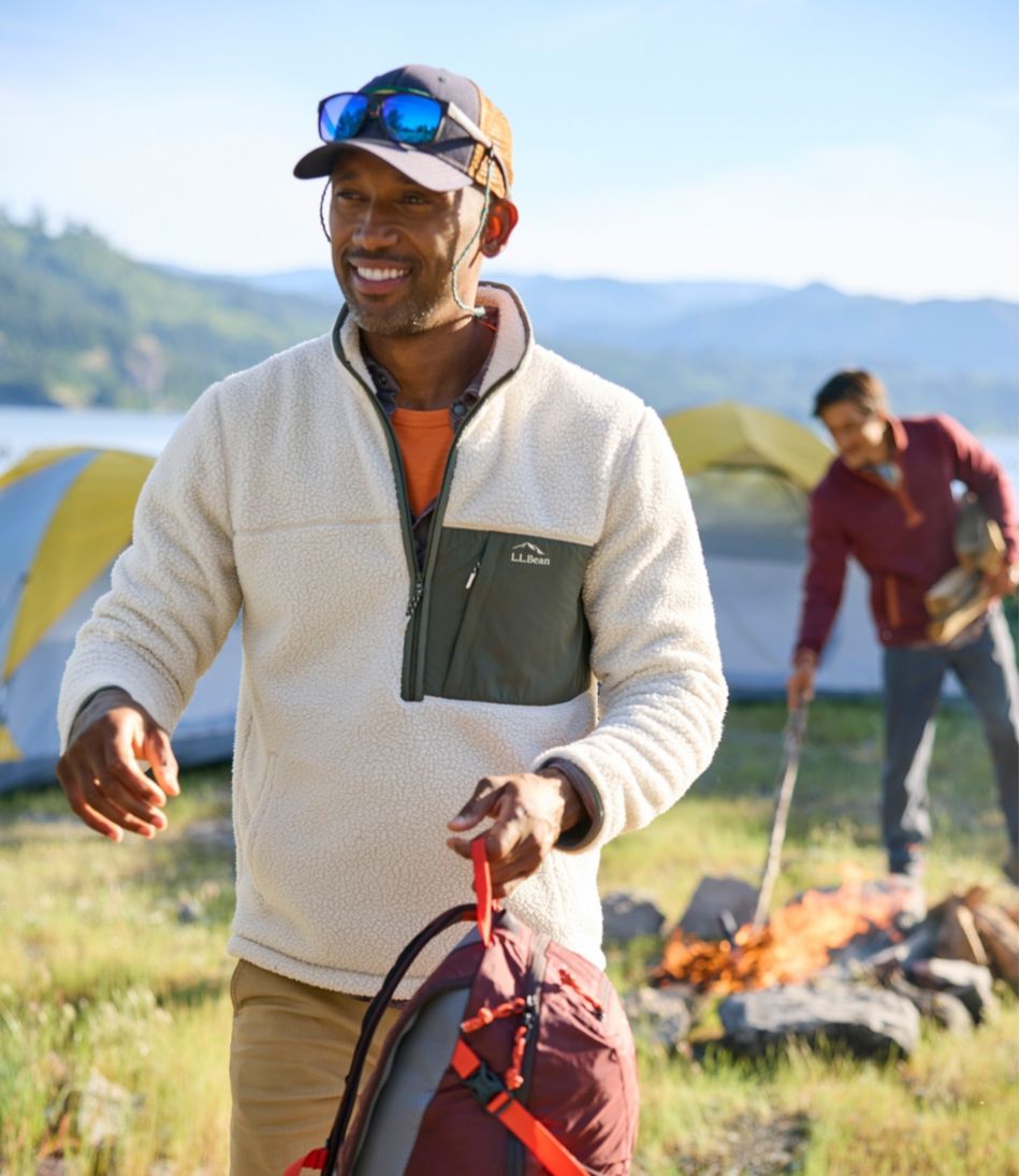 Men's Mountainside Fleece, Half-Zip | L.L.Bean outlet