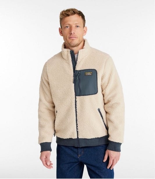 Men's Bean's Sherpa Fleece Jacket | L.L.Bean sale