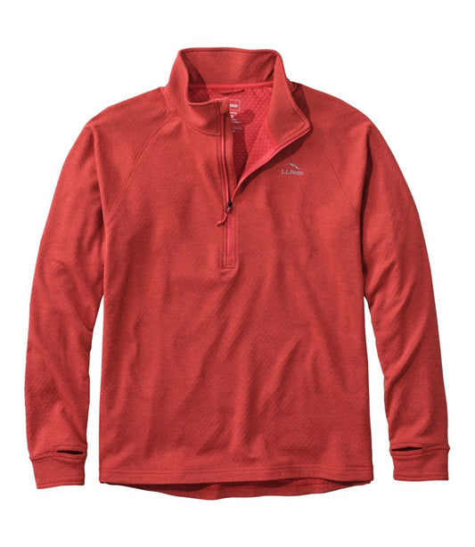 Men's Adventure Grid Fleece, Quarter-Zip | L.L.Bean for sale