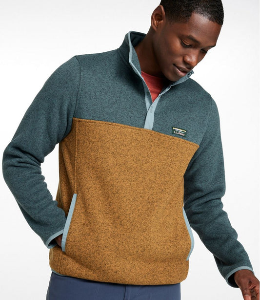 Men's L.L.Bean Sweater Fleece Pullover, Colorblock | L.L.Bean near me