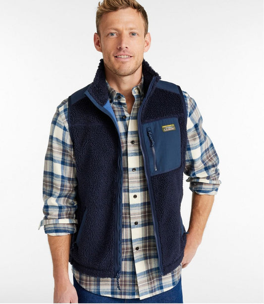Men's Bean's Sherpa Vest | L.L.Bean online