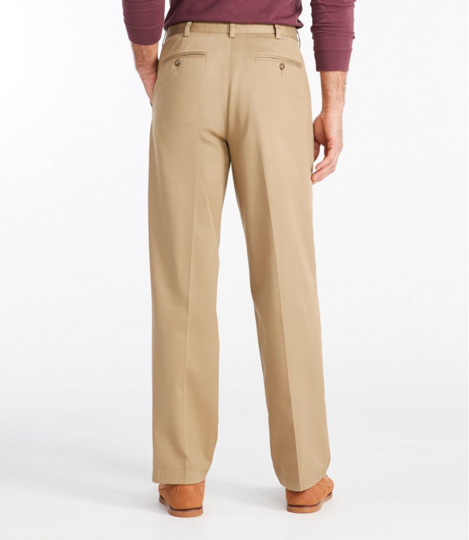 Men's Wrinkle-Free Double L® Chinos, Natural Fit, Hidden Comfort, Plain Front | L.L.Bean near me