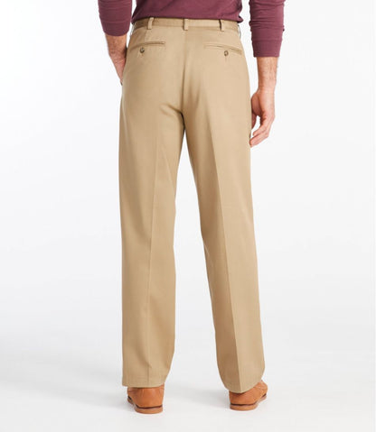 Men's Wrinkle-Free Double L® Chinos, Natural Fit, Hidden Comfort, Plain Front | L.L.Bean near me