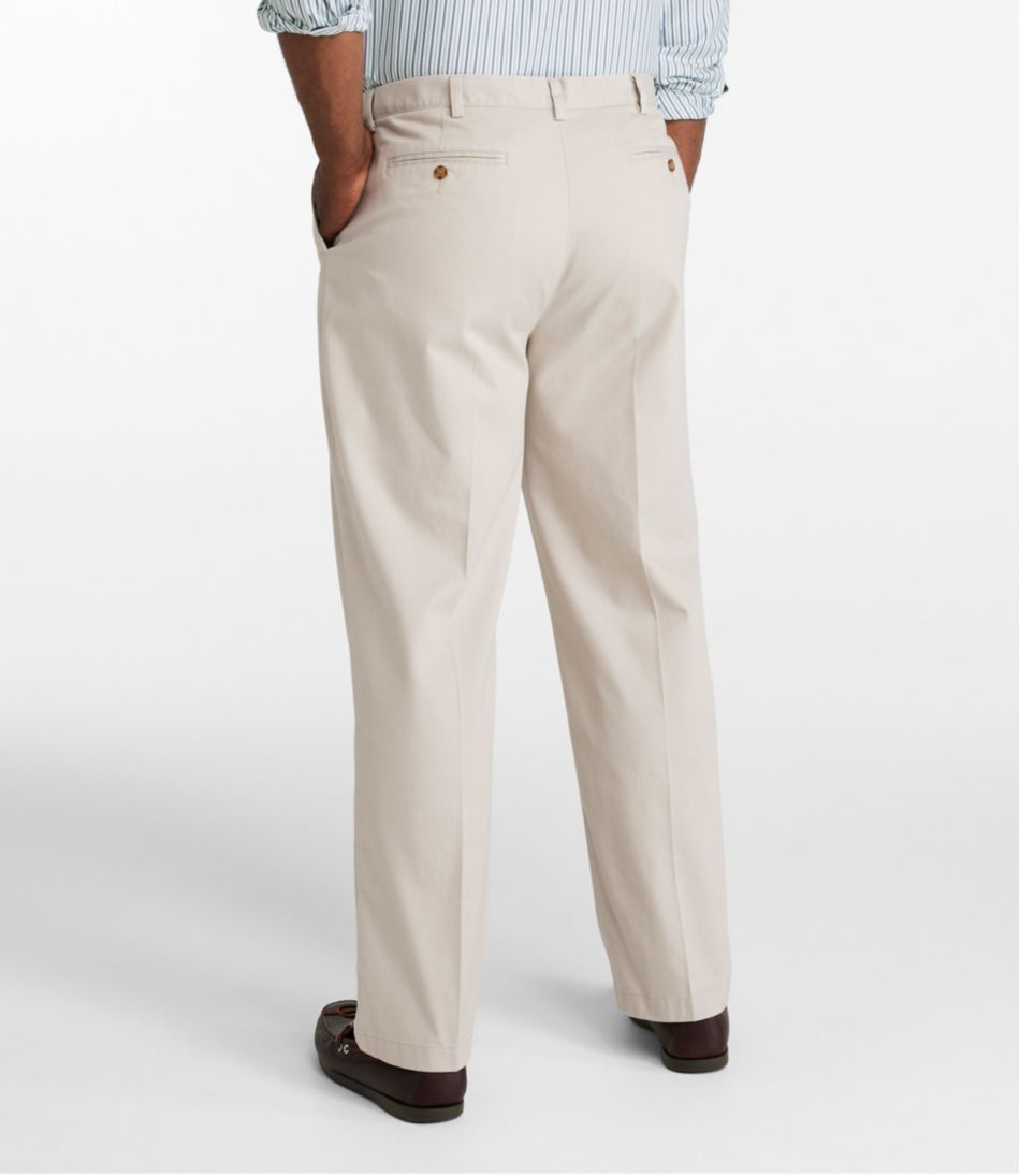 Men's Wrinkle-Free Double L® Chinos, Natural Fit, Hidden Comfort, Plain Front | L.L.Bean near me