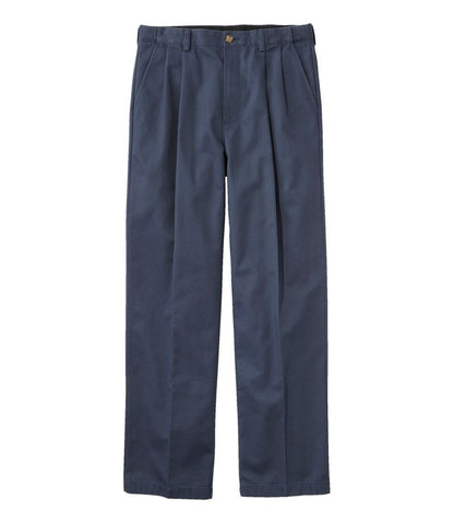 Men's Wrinkle-Free Double L® Chinos, Natural Fit, Hidden Comfort, Pleated | L.L.Bean online