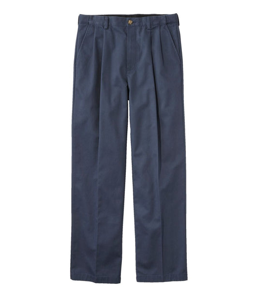 Men's Wrinkle-Free Double L® Chinos, Natural Fit, Hidden Comfort, Pleated | L.L.Bean online