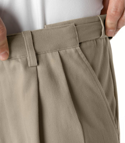 Men's Wrinkle-Free Double L® Chinos, Natural Fit, Hidden Comfort, Pleated | L.L.Bean online