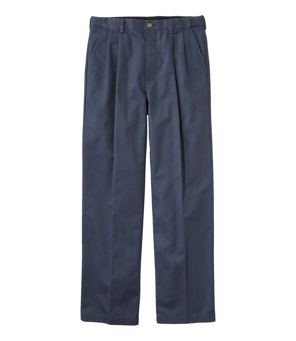 Men's Wrinkle-Free Double L® Chinos, Natural Fit, Hidden Comfort, Pleated | L.L.Bean online - US 6422