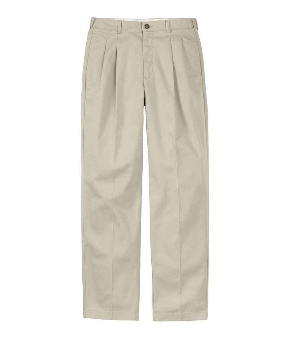 Men's Wrinkle-Free Double L® Chinos, Natural Fit, Hidden Comfort, Pleated | L.L.Bean online - US 6422