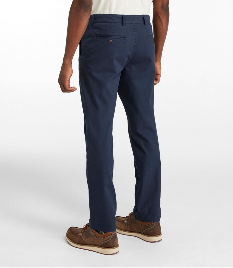 Men's Lakewashed® Stretch Khakis, Standard Athletic Fit, Tapered Leg | L.L.Bean for sale