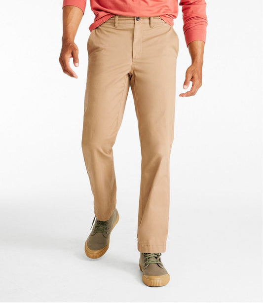 Men's Lakewashed® Stretch Khakis, Standard Fit, Straight Leg | L.L.Bean online