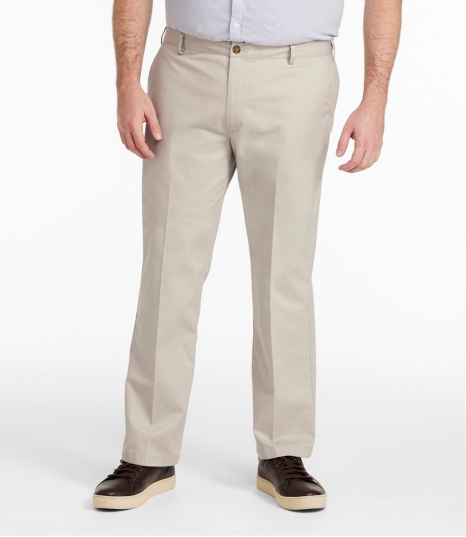 Men's Wrinkle-Free Double L® Chinos, Standard Fit, Plain Front | L.L.Bean for sale