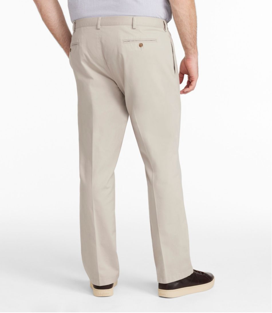 Men's Wrinkle-Free Double L® Chinos, Standard Fit, Plain Front | L.L.Bean for sale
