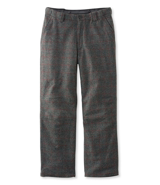 Men's Maine Guide Wool Pants with PrimaLoft, Plaid | L.L.Bean on sale