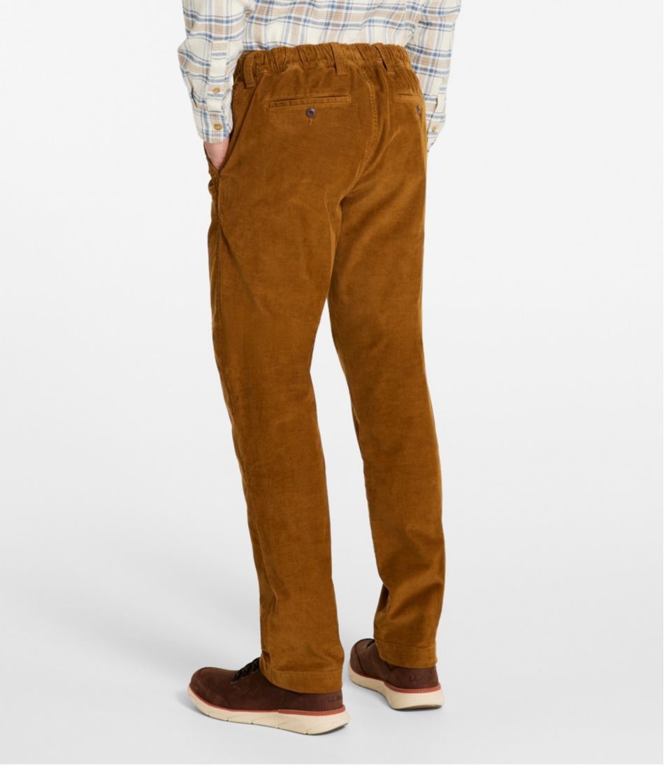Men's BeanFlex® Corduroy Pants, Standard Fit, Straight Leg, Comfort Waist | L.L.Bean outlet
