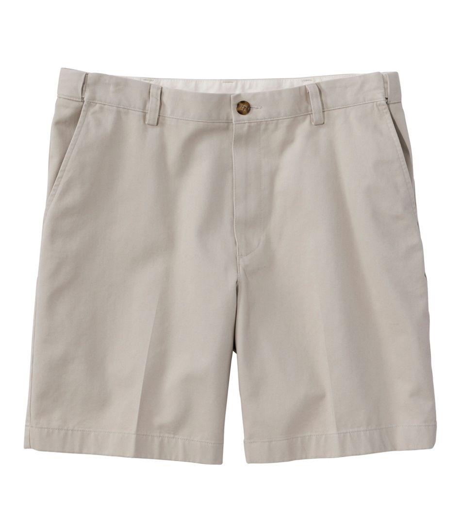 Men's Wrinkle-Free Double L® Chino Shorts, Natural Fit, Hidden Comfort Waist, 8" | L.L.Bean on sale