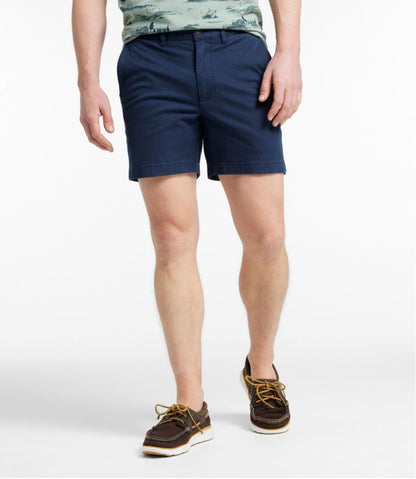 Men's Lakewashed® Stretch Khaki Shorts, 6" | L.L.Bean near me