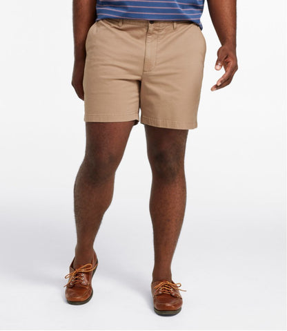 Men's Lakewashed® Stretch Khaki Shorts, 6" | L.L.Bean near me