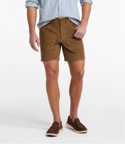 Men's BeanFlex® Corduroy Shorts, 7" | L.L.Bean for sale