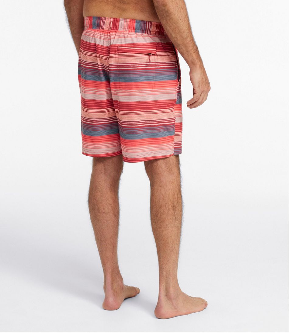 Men's Vacationland Stretch Swim Trunks, Print, 8" | L.L.Bean outlet