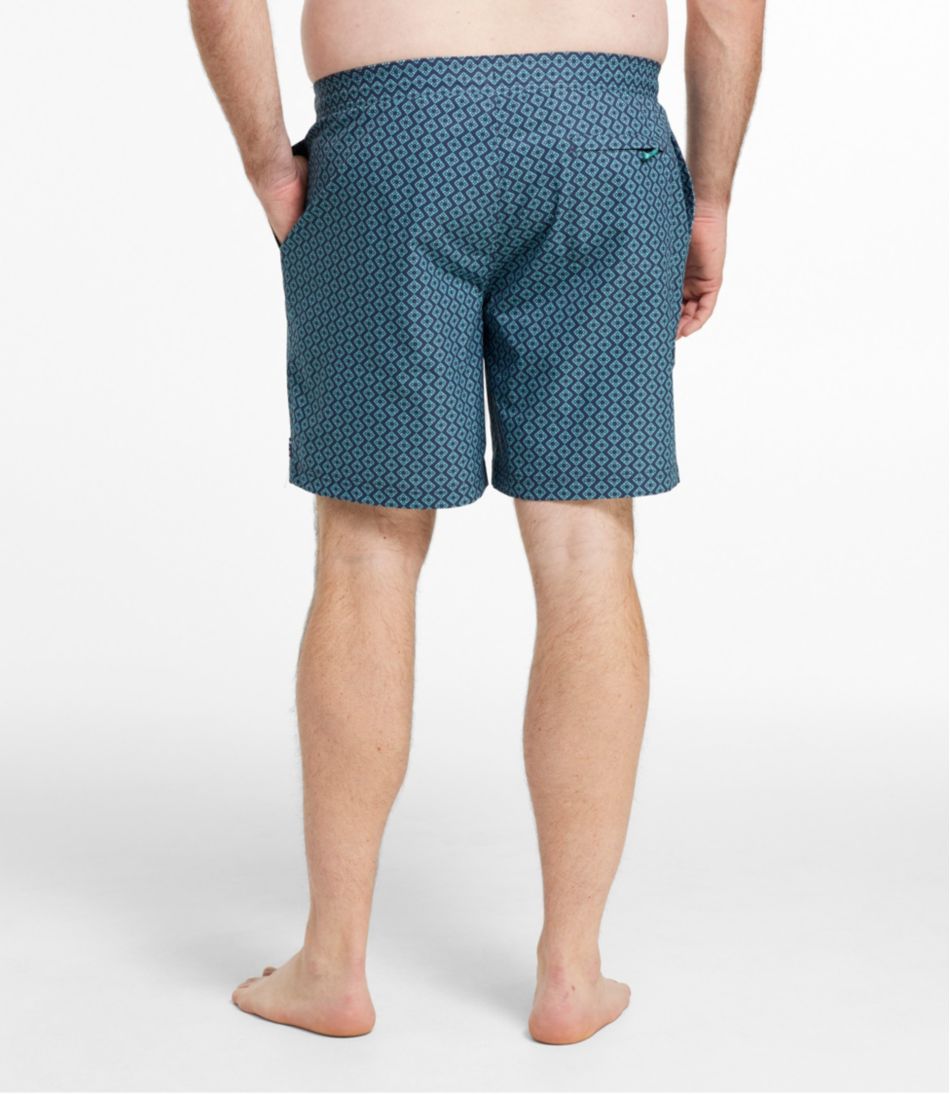 Men's Vacationland Stretch Swim Trunks, Print, 8" | L.L.Bean outlet
