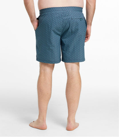 Men's Vacationland Stretch Swim Trunks, Print, 8" | L.L.Bean outlet