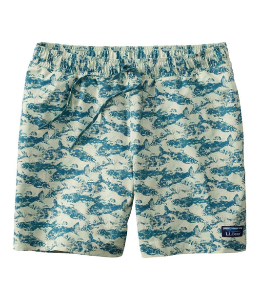 Men's Vacationland Stretch Swim Trunks, Print, 6" | L.L.Bean for sale