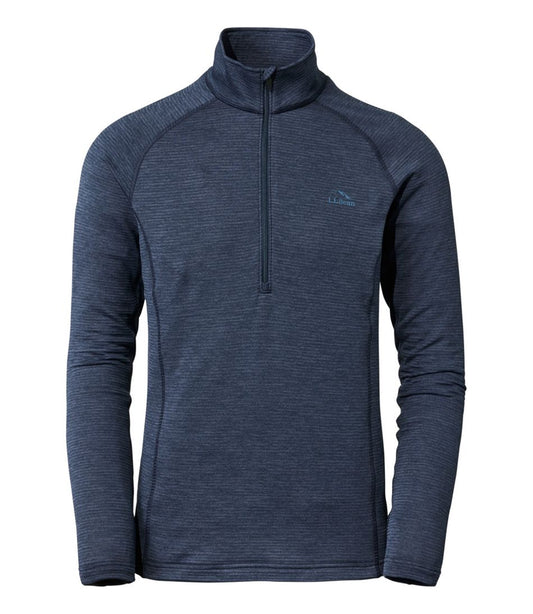 Men's L.L.Bean Midweight Base Layer Crew Top, 1/4 Zip | L.L.Bean online