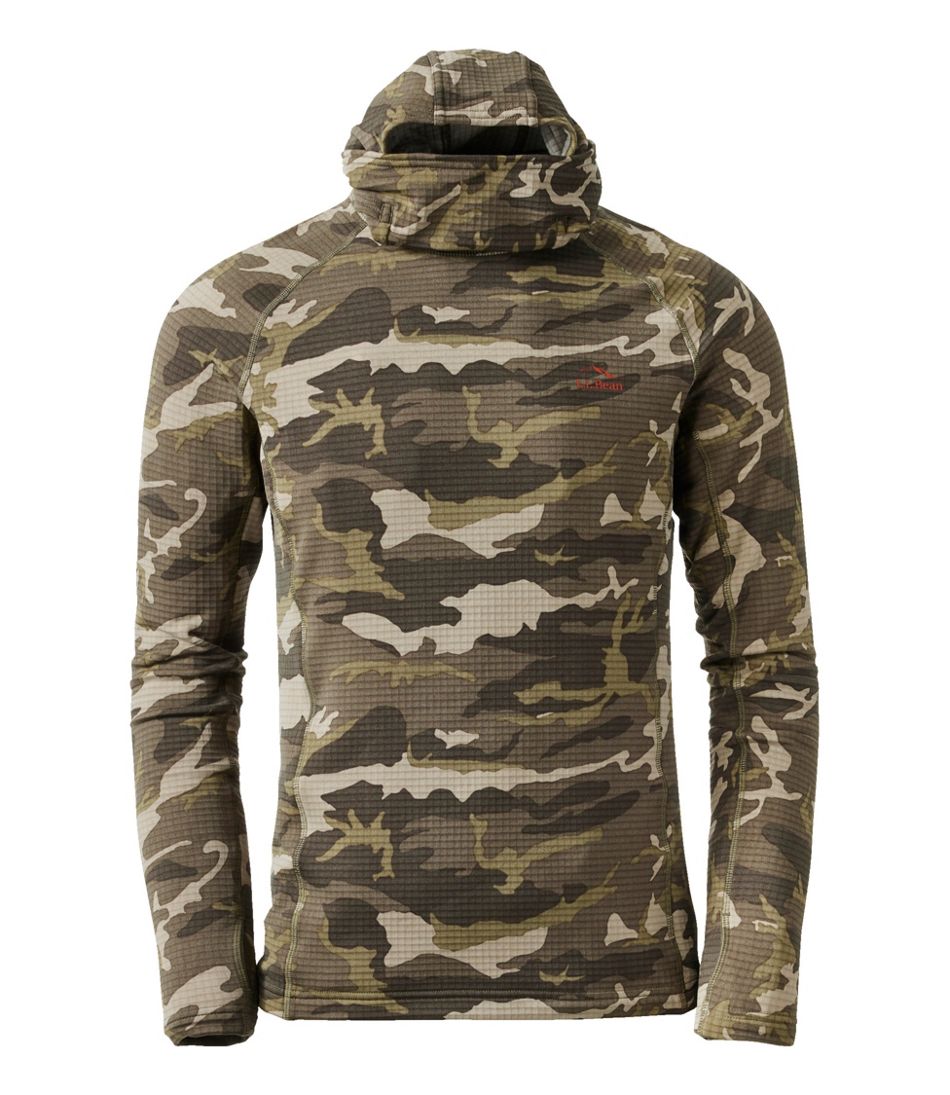 Men's L.L.Bean Heavyweight Base Layer Hoodie, Print | L.L.Bean for sale