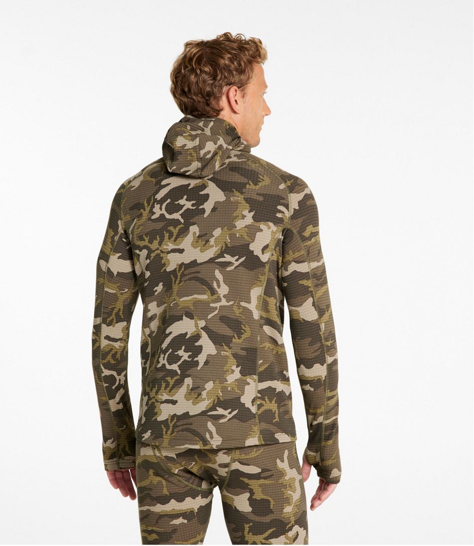 Men's L.L.Bean Heavyweight Base Layer Hoodie, Print | L.L.Bean for sale