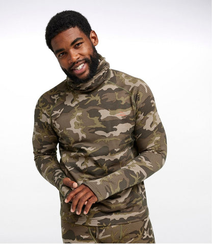 Men's L.L.Bean Heavyweight Base Layer Hoodie, Print | L.L.Bean for sale