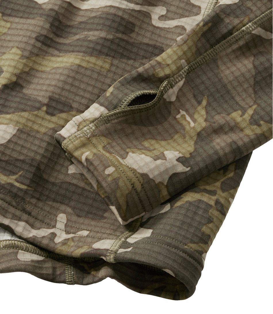 Men's L.L.Bean Heavyweight Base Layer Hoodie, Print | L.L.Bean for sale
