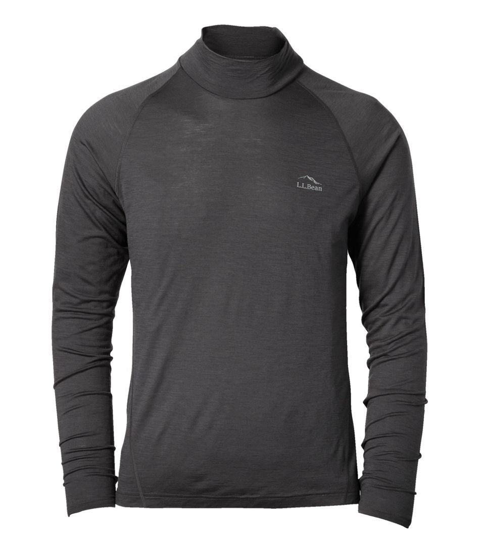 Men's Cresta Wool Ultralight 150 Turtleneck | L.L.Bean on sale