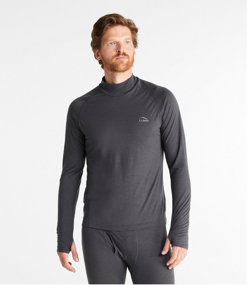 Men's Cresta Wool Ultralight 150 Turtleneck | L.L.Bean on sale