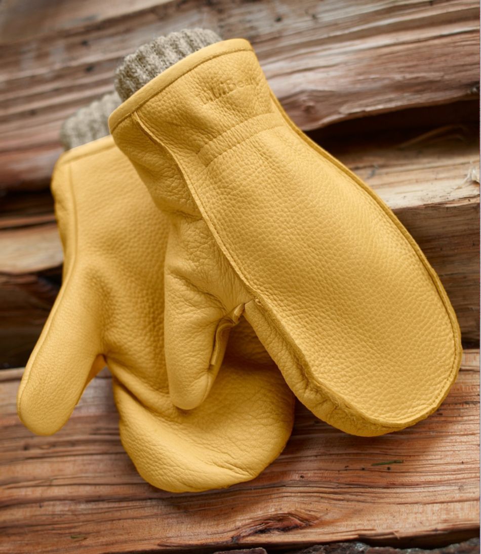 Men's Buckskin Chopper Mitts | L.L.Bean outlet