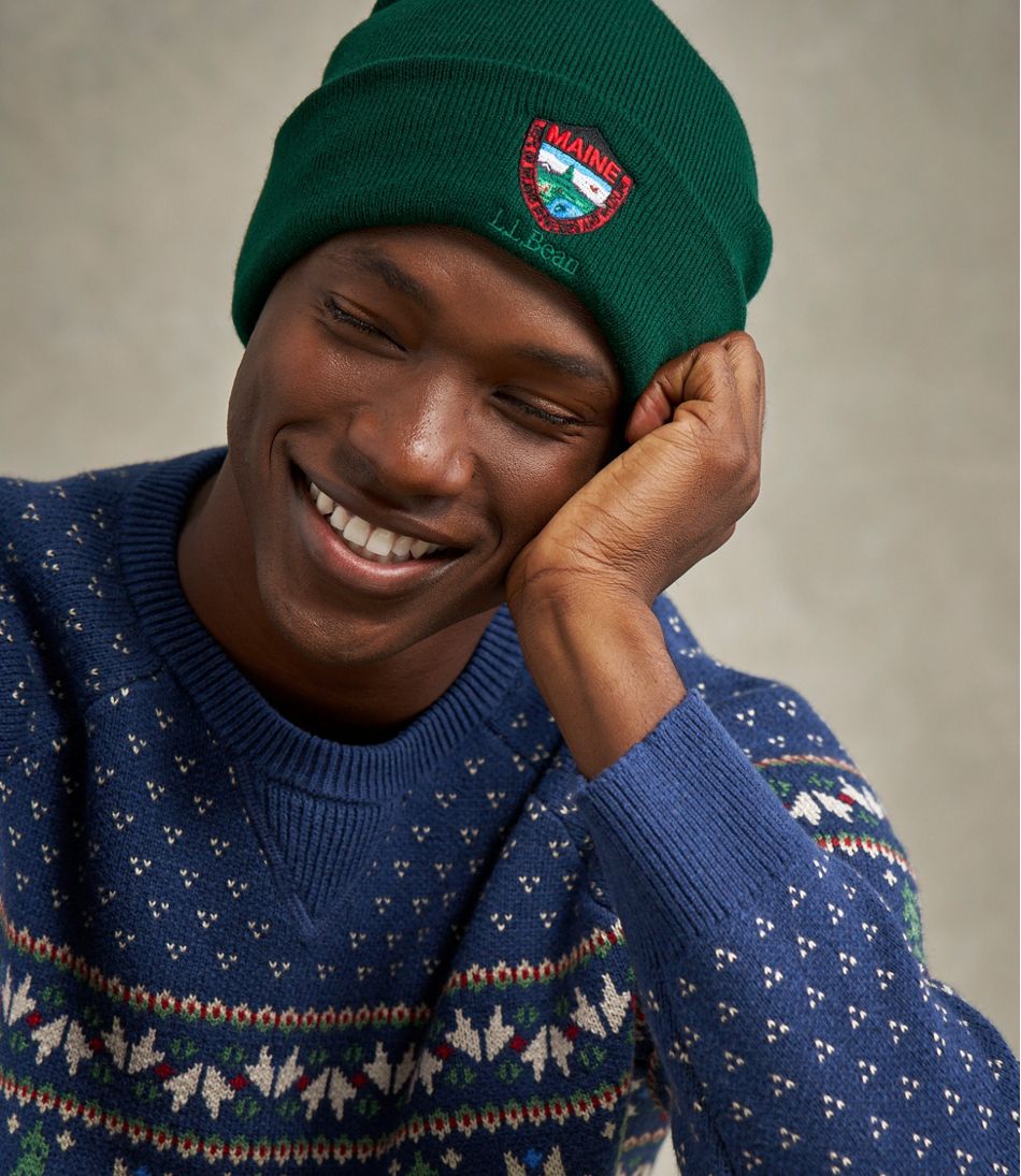 Adults' Maine Inland Fisheries and Wildlife Beanie | L.L.Bean on sale
