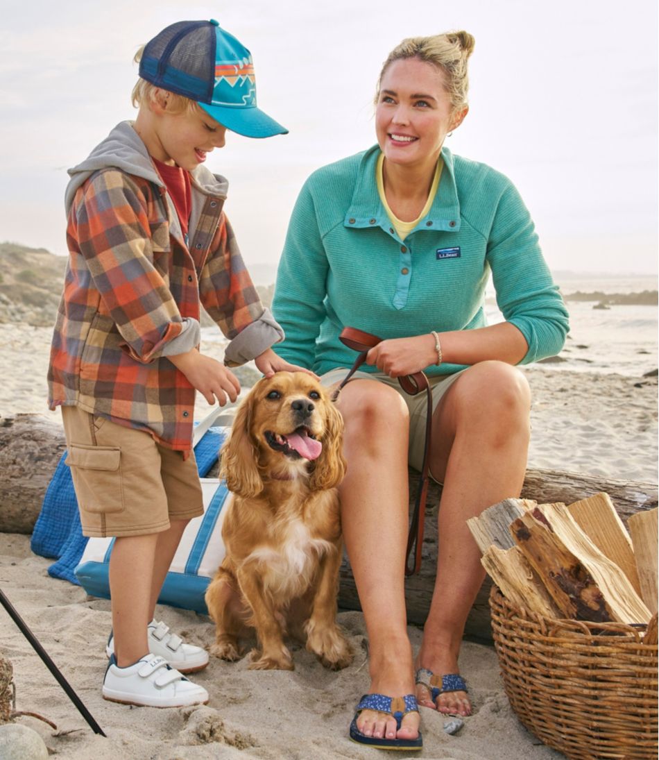 Kids' Fleece-Lined Flannel Shirt, Hooded Plaid | L.L.Bean discount