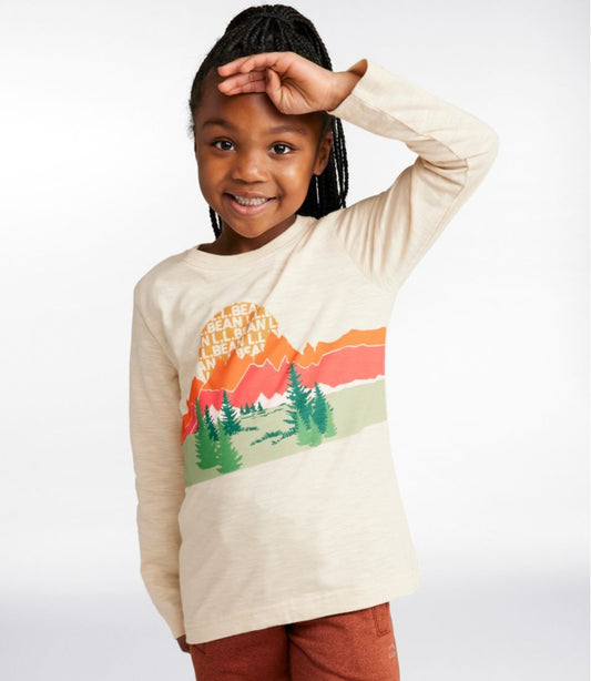 Kids' Graphic Tee, Long-Sleeve Glow-in-the-Dark | L.L.Bean near me