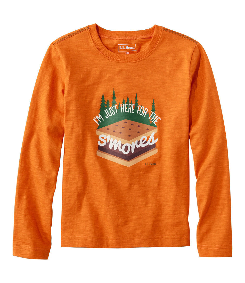 Kids' Graphic Tee, Long-Sleeve Glow-in-the-Dark | L.L.Bean near me - US 8878