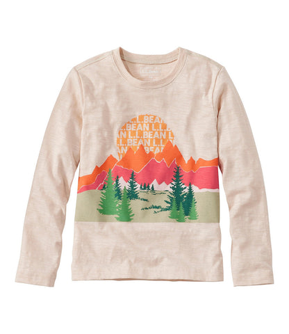 Kids' Graphic Tee, Long-Sleeve Glow-in-the-Dark | L.L.Bean near me - US 8878