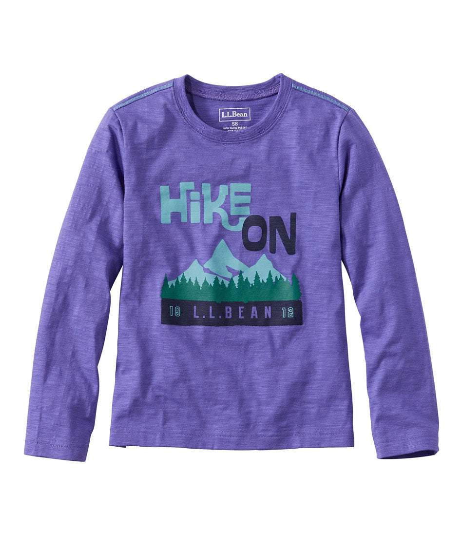 Kids' Graphic Tee, Long-Sleeve Glow-in-the-Dark | L.L.Bean near me - US 8878