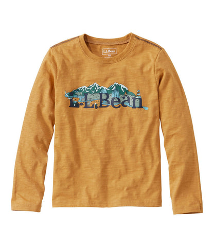 Kids' Graphic Tee, Long-Sleeve Glow-in-the-Dark | L.L.Bean near me - US 8878