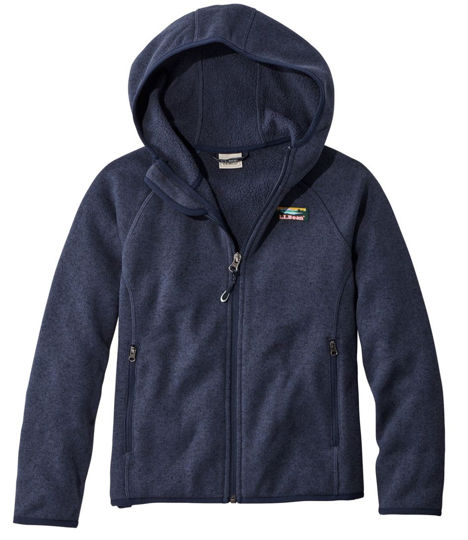 Kids' L.L.Bean Sweater Fleece, Hooded | L.L.Bean discount